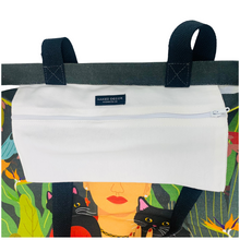 Load image into Gallery viewer, Frida Kahlo and her Trio of Cats tote Bag