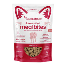 Load image into Gallery viewer, Smallbatch Freeze-Dried Beef Cat Meal Bites 10oz