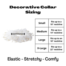 Load image into Gallery viewer, Pearl Beaded White Pet Collar - Small