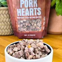 Load image into Gallery viewer, Shepard Boy Freeze Dried Pork Hearts 3oz