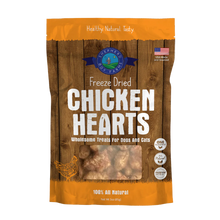 Load image into Gallery viewer, Shepard Boy Freeze Dried Chicken Hearts 3oz