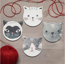 Load image into Gallery viewer, Kitty Magic Coasters - Set of 4