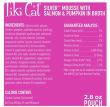 Load image into Gallery viewer, Tiki Cat Silver Mousse Salmon & Pumpkin Broth 2.8oz