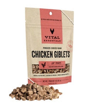 Load image into Gallery viewer, Vital Essentials Freeze-Dried Chicken Giblets 1oz