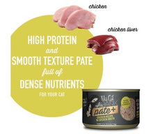 Load image into Gallery viewer, Tiki Cat After Dark Black Collection Chicken Pate 2.8oz Can