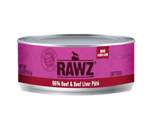 Load image into Gallery viewer, Rawz Beef/Liver Pate 3oz can