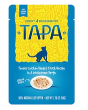 Load image into Gallery viewer, Rawz Tapa Chicken & Duck 1.76oz pouch