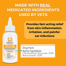Load image into Gallery viewer, Nootie Medicated Pet Ear Flush 4oz