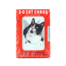 Load image into Gallery viewer, 3-D Cat Playing Cards