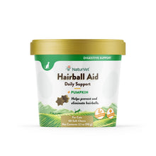 Load image into Gallery viewer, NaturVet Hairball Aid with Pumpkin 60ct