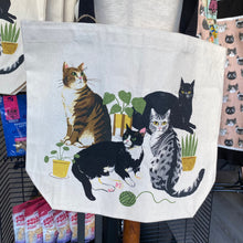 Load image into Gallery viewer, Cat Collective Tote Bag