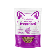 Load image into Gallery viewer, Smallbatch Freeze-Dried Turkey Cat Meal Bites 10oz