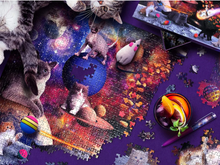 Load image into Gallery viewer, Cat Galaxy Puzzle 1000pcs