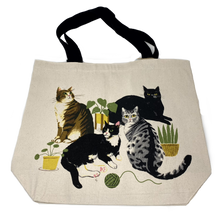 Load image into Gallery viewer, Cat Collective Tote Bag