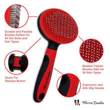Load image into Gallery viewer, Warren London - Cat De-Tangling Pin Brush for Grooming & Shedding