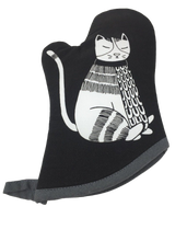 Load image into Gallery viewer, Oven Mitt - Downtown Cool Cats