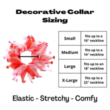 Load image into Gallery viewer, Heart Party Pet Collar - Medium