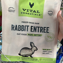 Load image into Gallery viewer, Vital Essentials Freeze Dried Rabbit Mini Patties 8oz