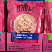 Load image into Gallery viewer, Rawz Shredded Chicken Beast & Coconut Oil 2.46oz