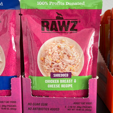 Load image into Gallery viewer, Rawz Shredded Chicken Breast & Cheese 2.46oz