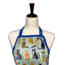 Load image into Gallery viewer, Fancy Feline Kids Apron