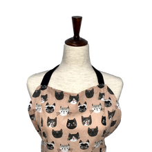 Load image into Gallery viewer, Kids Cat Apron - Cute Cat Faces