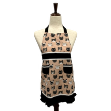 Load image into Gallery viewer, Kids Cat Apron - Cute Cat Faces