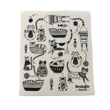 Load image into Gallery viewer, Recyclable Sponge Cloth - House Cats