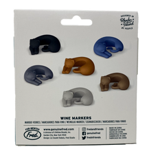 Load image into Gallery viewer, Stem Glass Cat Charms - Set of 6