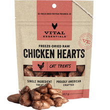 Load image into Gallery viewer, Vital Essential Freeze-Dried Chicken Hearts 0.8oz