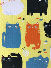 Load image into Gallery viewer, Kitchen Sponge Cloth -Best Feline Friends