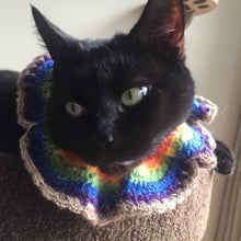 Load image into Gallery viewer, Rainbow Royal Ruff Collar