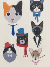 Load image into Gallery viewer, Recycle Sponge Cloth - Couture Cats
