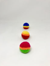 Load image into Gallery viewer, Jingle Bell Ball 3 pc. Toy Set - Polo Stripes