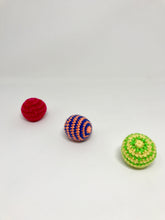 Load image into Gallery viewer, Jingle Bell Ball 3 pc. Toy Set - Kaleidoscope