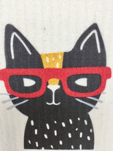 Load image into Gallery viewer, Recycle Sponge Cloth - I Freakin' Love Cats