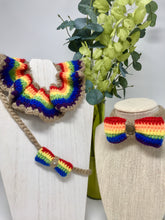 Load image into Gallery viewer, Rainbow Royal Ruff Collar