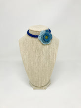 Load image into Gallery viewer, Corsage Necklace - Blue Multi