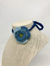 Load image into Gallery viewer, Corsage Necklace - Blue Multi