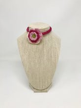 Load image into Gallery viewer, Corsage Tie Necklace - Pink Multi