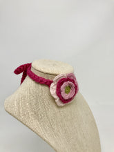 Load image into Gallery viewer, Corsage Tie Necklace - Pink Multi