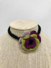 Load image into Gallery viewer, Corsage Tie Collar - Gothic Romance