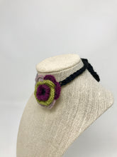 Load image into Gallery viewer, Corsage Tie Collar - Gothic Romance