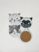 Load image into Gallery viewer, Kitty Magic Coasters - Set of 4