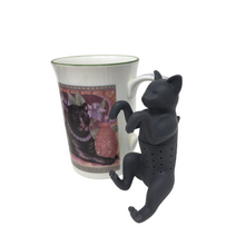 Load image into Gallery viewer, Tea Infuser - Grey Cat
