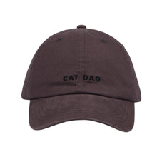 Load image into Gallery viewer, HATPHILE - Hatphile Cat Dad Soft Baseball Cap - Black
