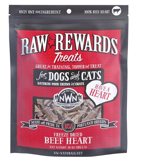 Northwest Naturals Freeze-Dried Treats Beef Heart 3oz