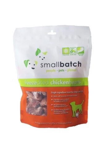 Smallbatch Freeze-Dried Chicken Heart 3.5oz