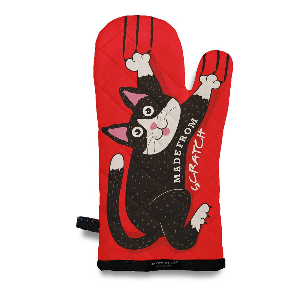 TUXEDO CAT - Made from Scratch Oven Mitt