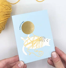 Load image into Gallery viewer, Playful Kitty Scratch-Off Card / Everyday - Cat Card
